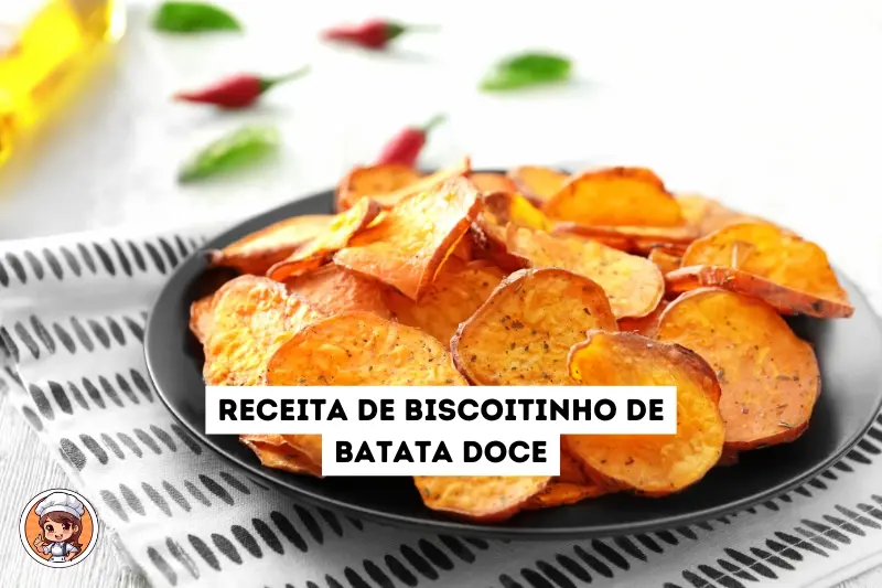 Receita de biscoitinho de batata doce