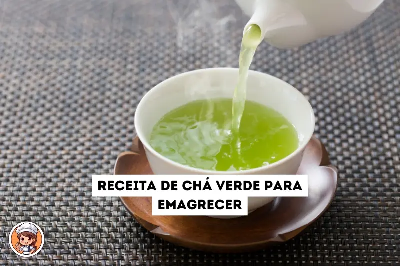 Receita de chá verde para emagrecer