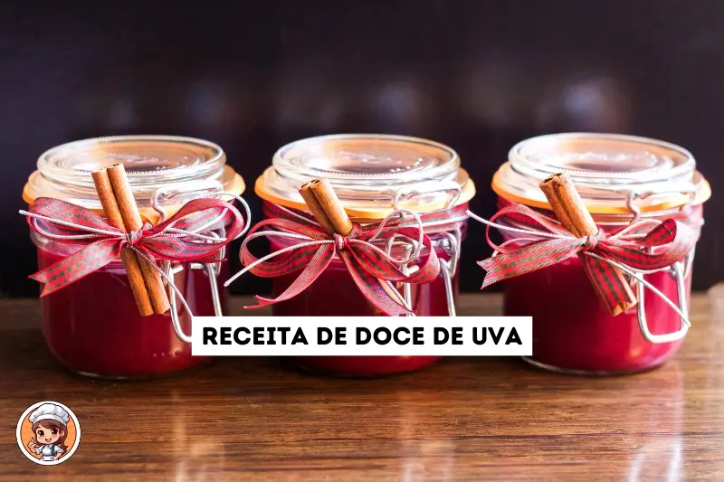 Receita de doce de uva