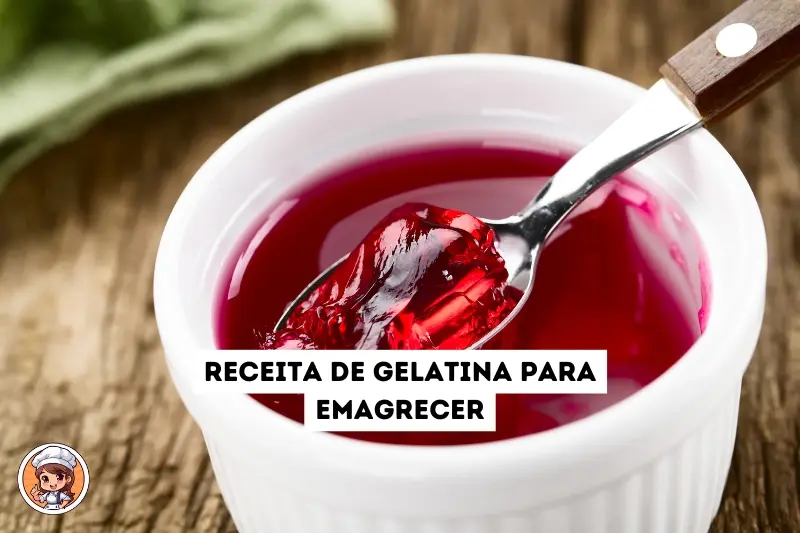 Receita de gelatina para emagrecer