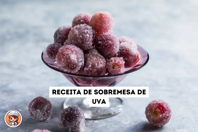 Receita de sobremesa de uva